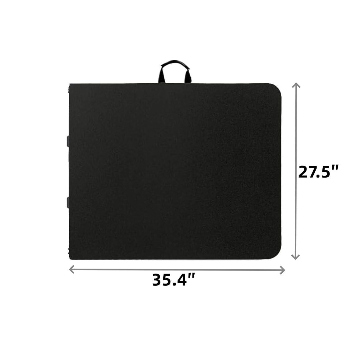 6ft Folding Table with Handle & Steel Legs - Heavy Duty Portable for Events, BBQ6