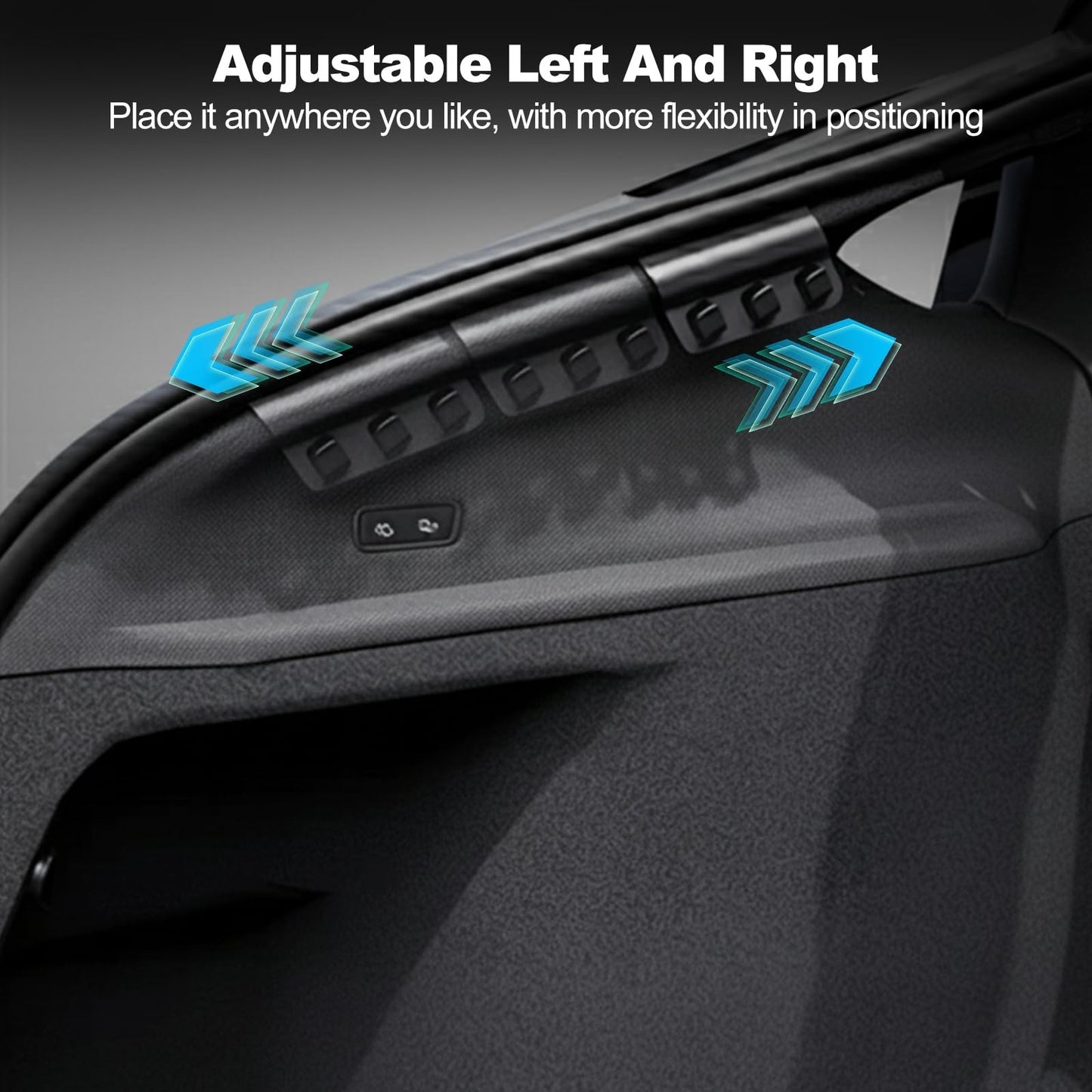 Trunk Hook Organizer for Model Y - ABS Grocery Bag Holder, 2025-2026 Accessory4