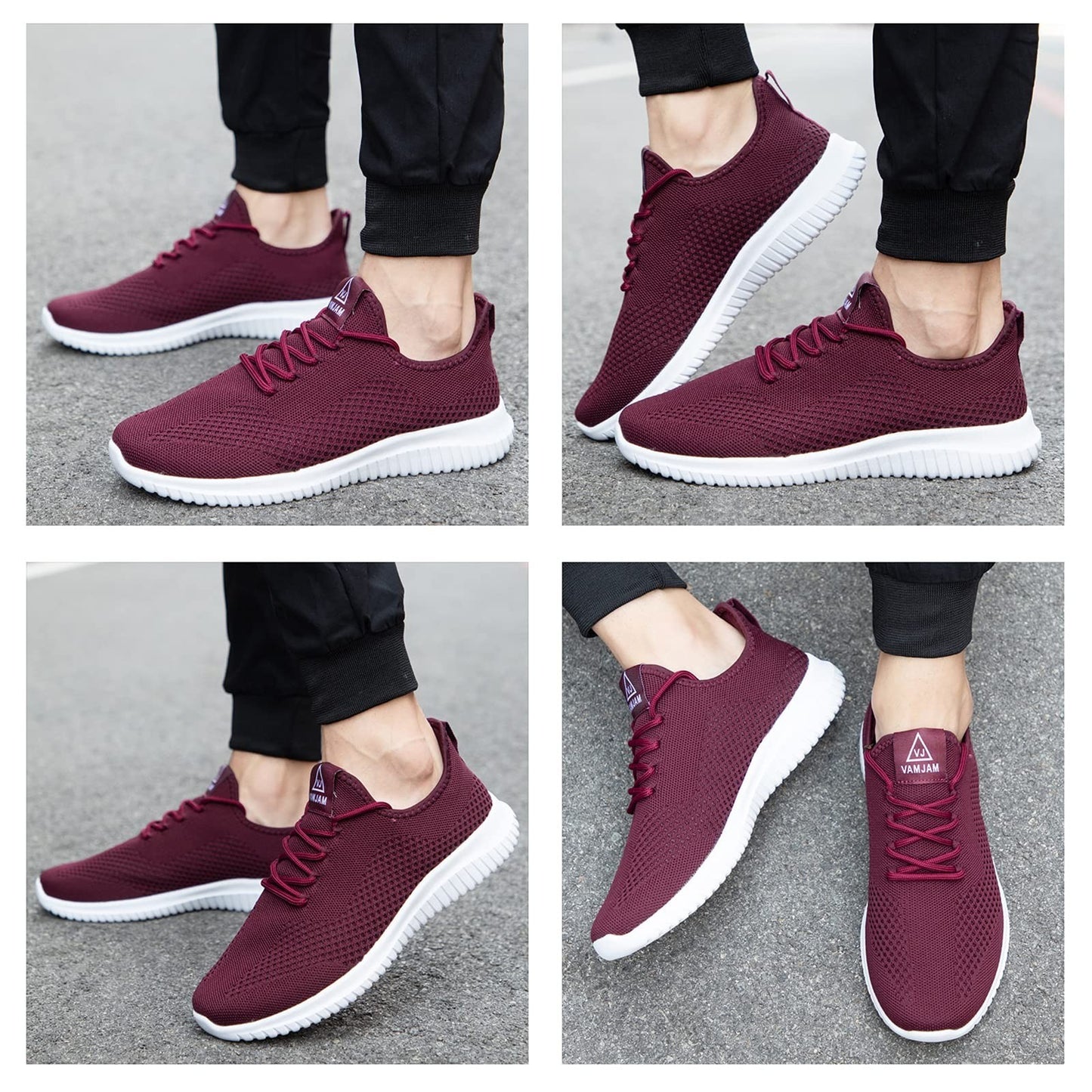Lightweight Breathable Men's Running Shoes - Non-Slip Athletic Sneakers for Spor7