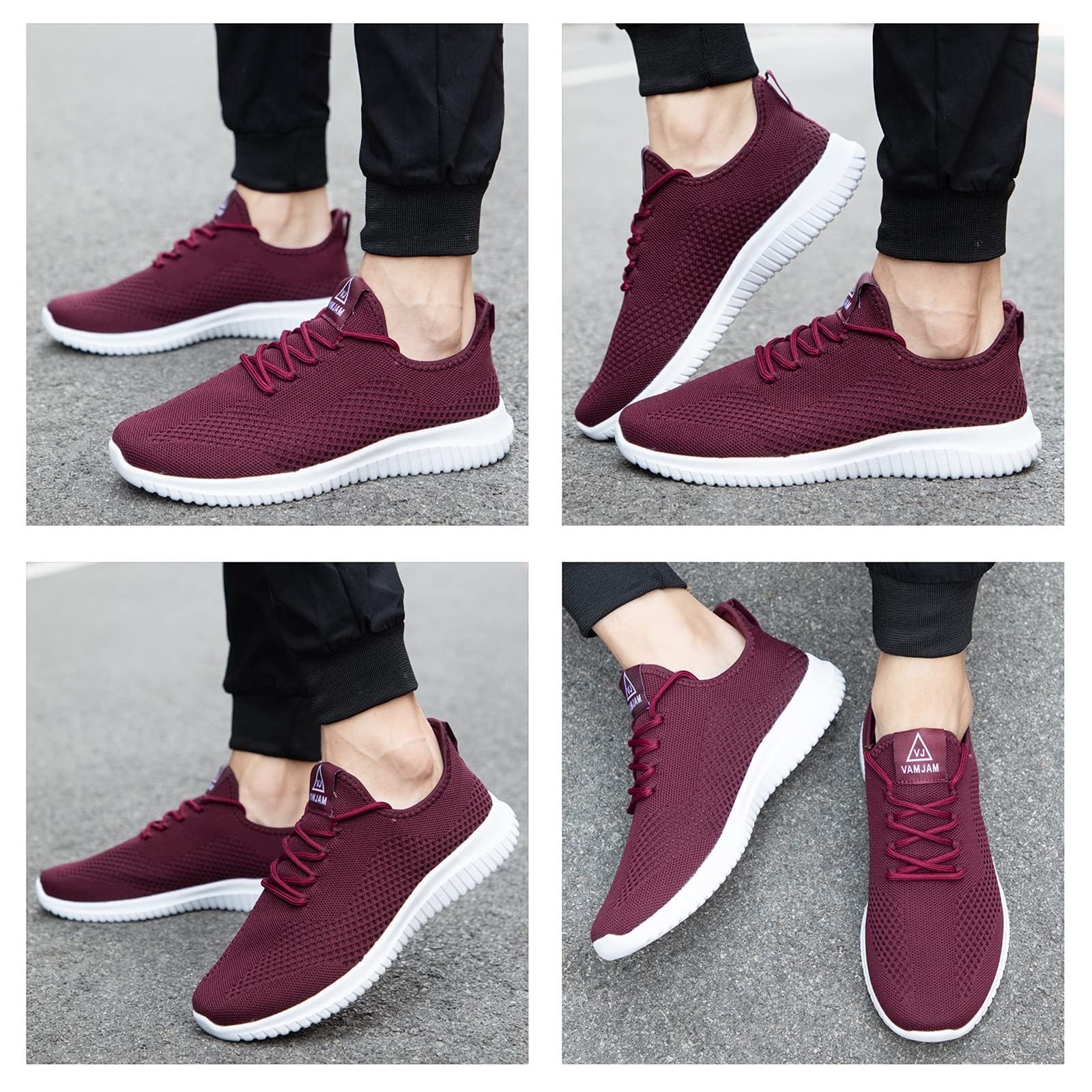 Lightweight Breathable Men's Running Shoes - Non-Slip Athletic Sneakers for Spor7