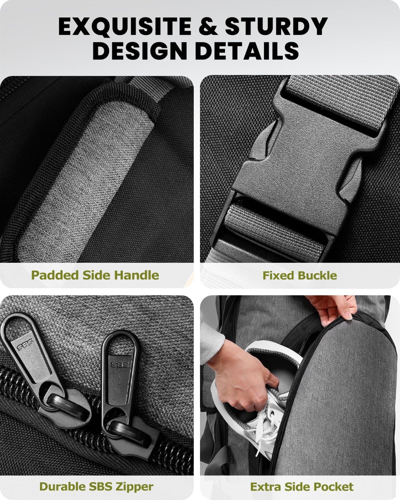 Padded Golf Travel Bag with Reinforced Wheels | Waterproof 900D Oxford, Soft Sid6
