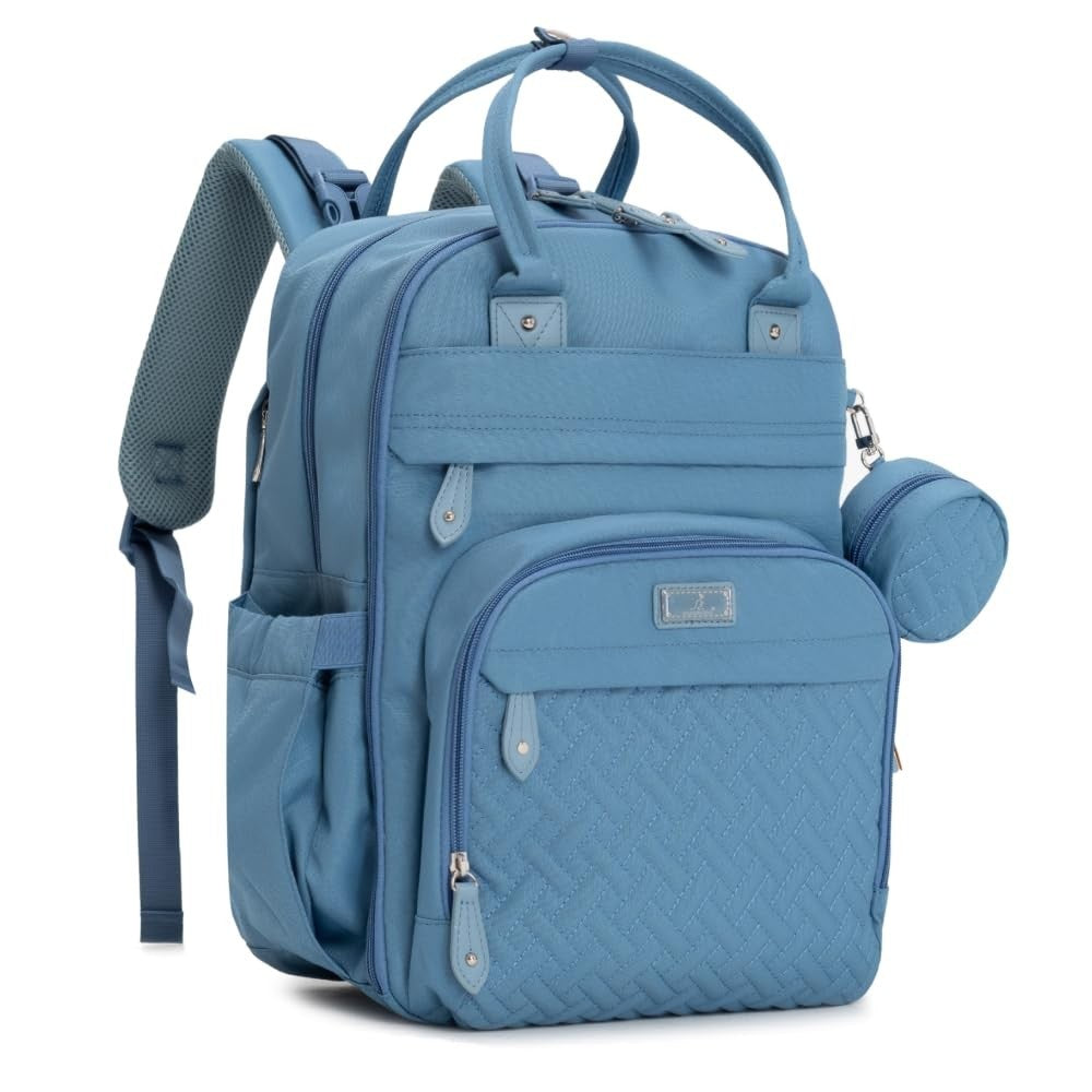 Multi Function Water Resistant Diaper Bag Backpack   Baby Travel Tote, Changing1