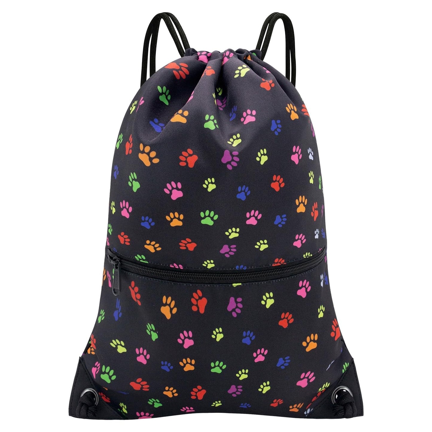 Drawstring Backpack Gym Bag, Lightweight Sport Sackpack for Travel & School1