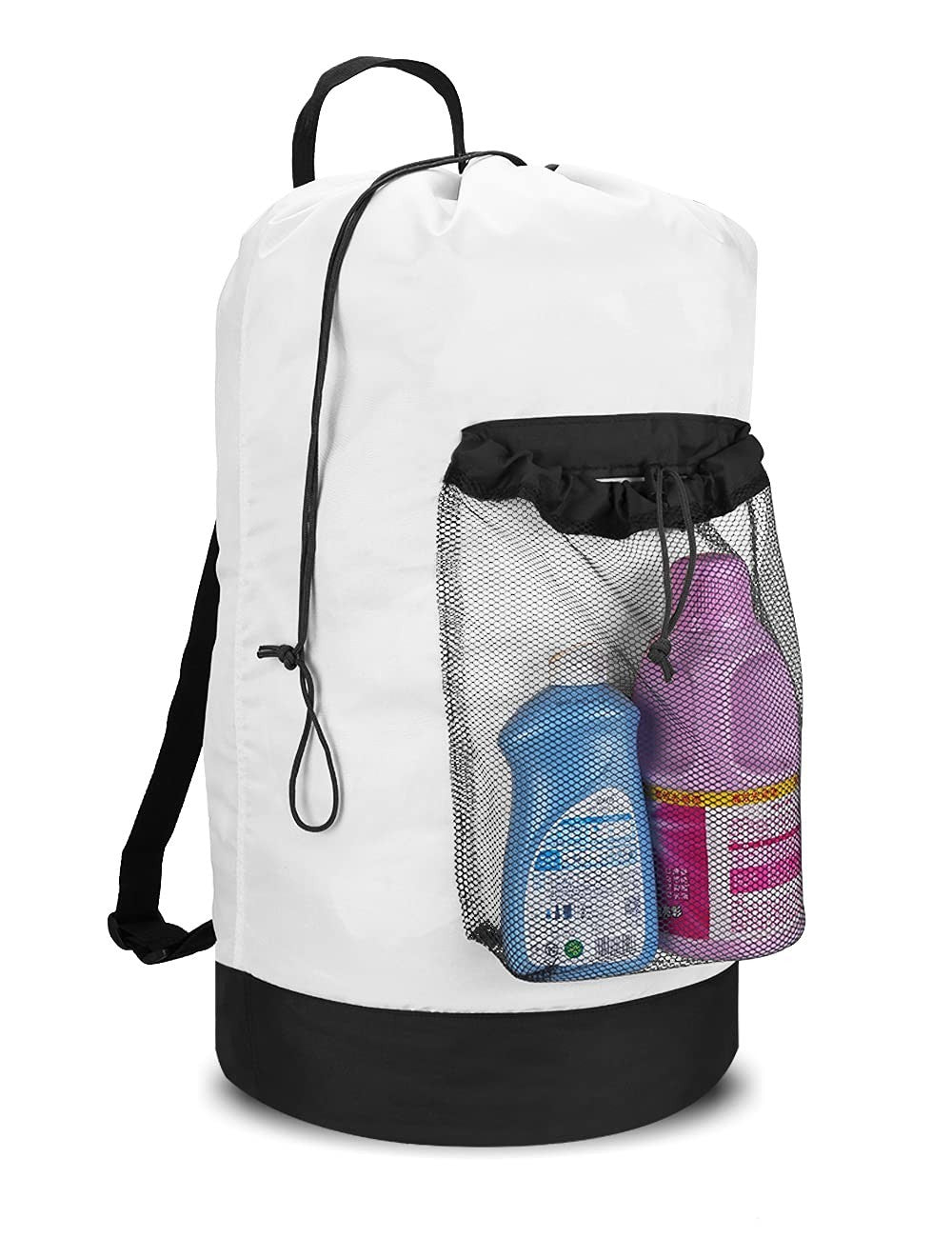 Durable Backpack Laundry Bag with Straps - Ideal for College Dorm Essentials1