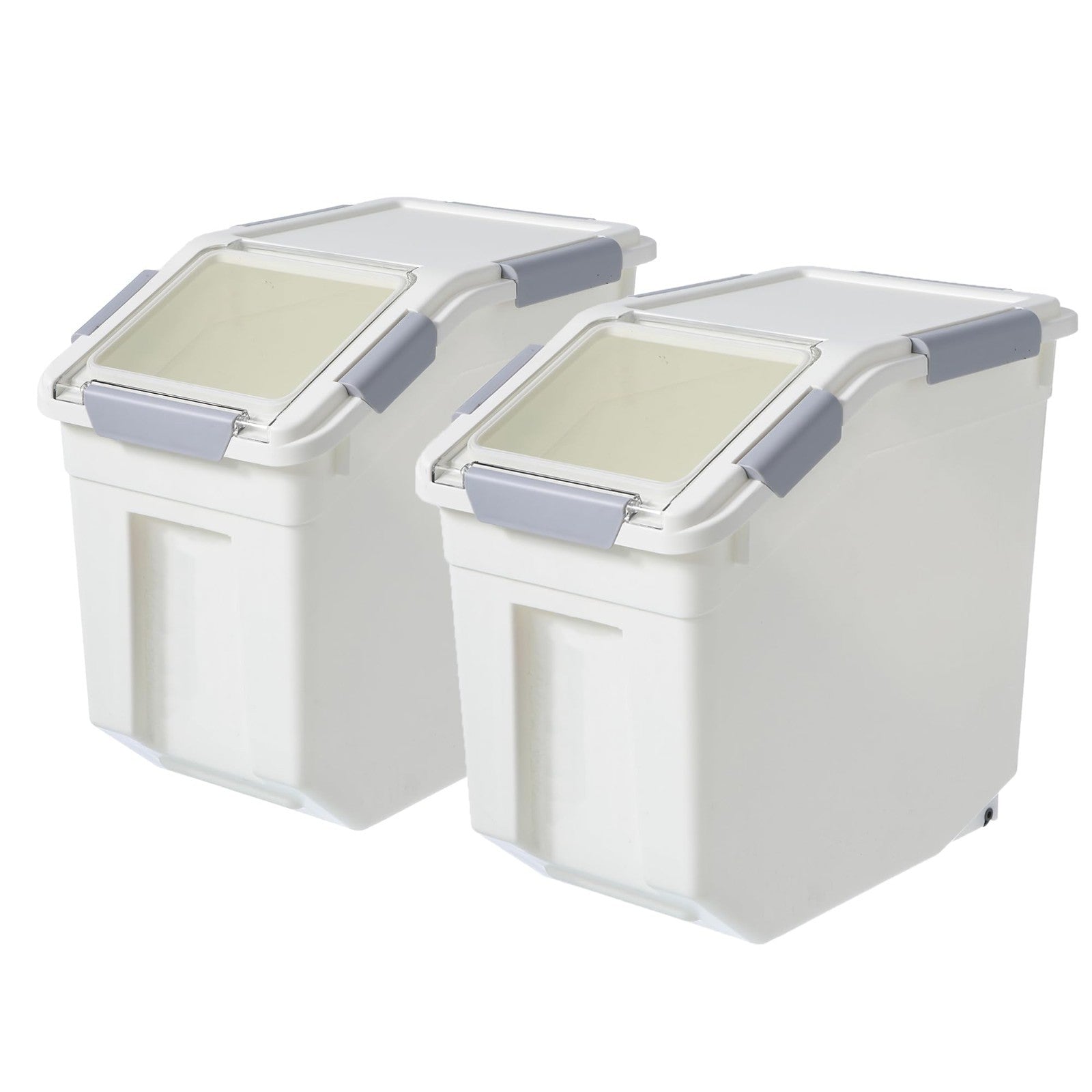 15L Rice Storage Container Set   30lbs, BPA Free, Includes Measuring Cup, Ideal1