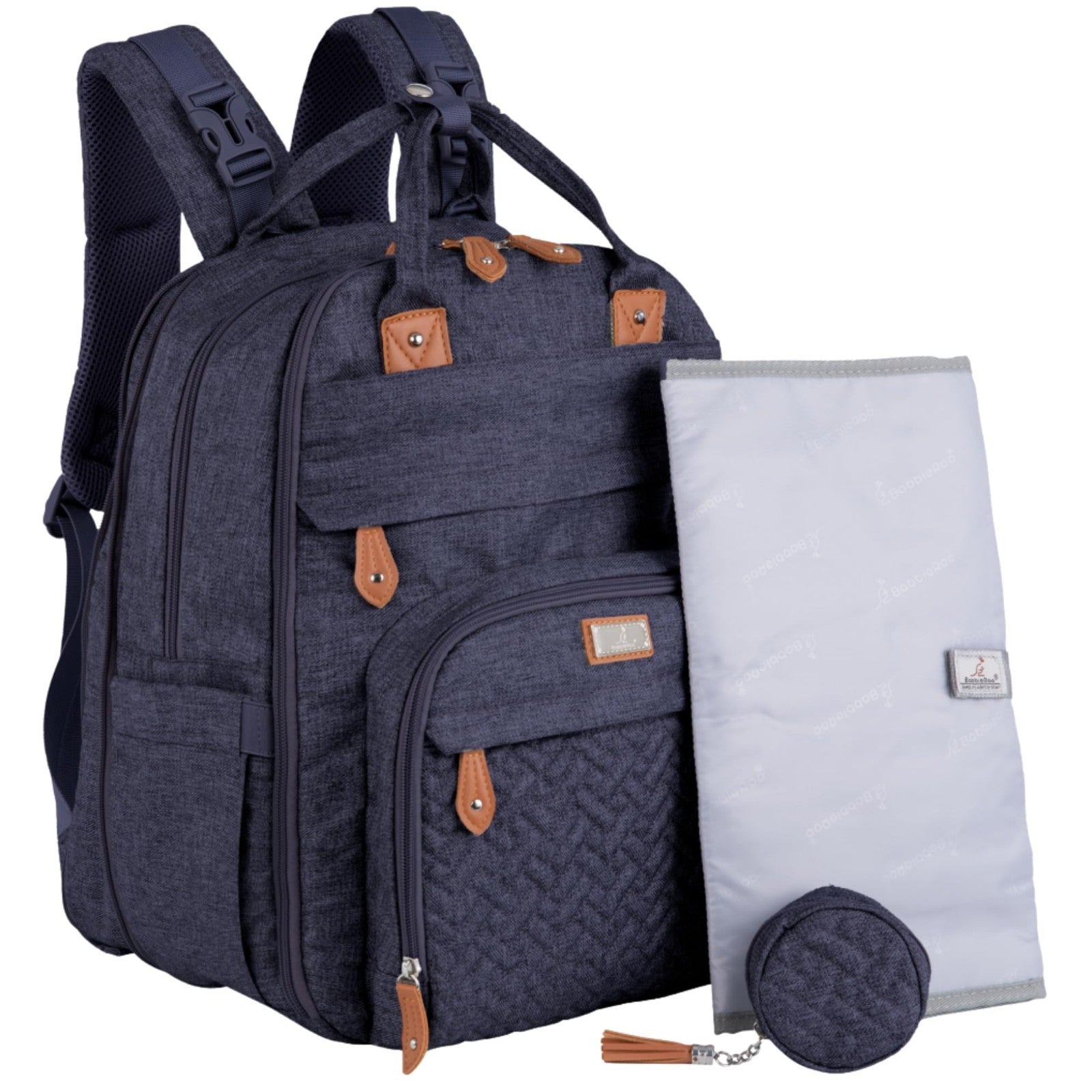 Extra Large Diaper Bag Backpack   Expandable Baby Tote with Changing Pad, Stroll1