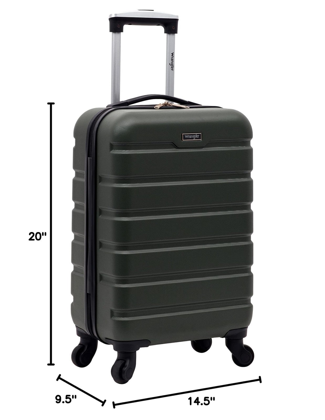 22" Hardside Spinner Carry-On Luggage - Lightweight, Durable, Deep Depth Travel2