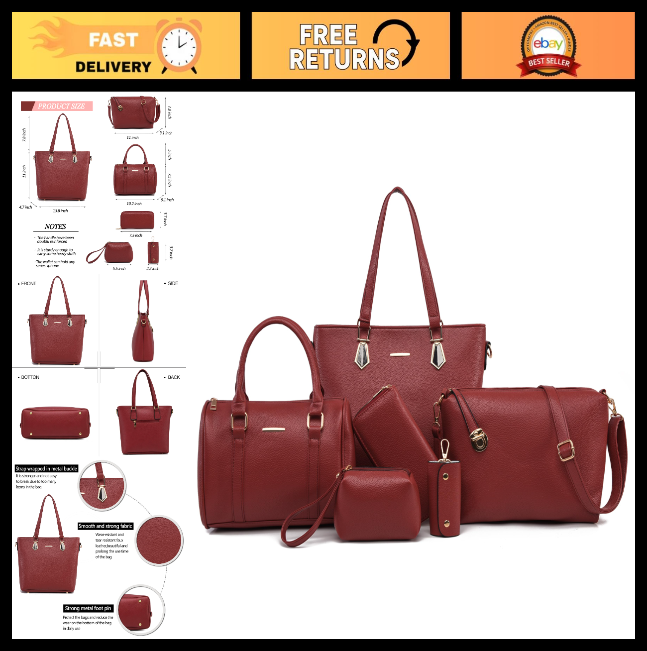 Stylish Designer Handbags for Women - Satchel, Shoulder Tote & Top Handle Bags0