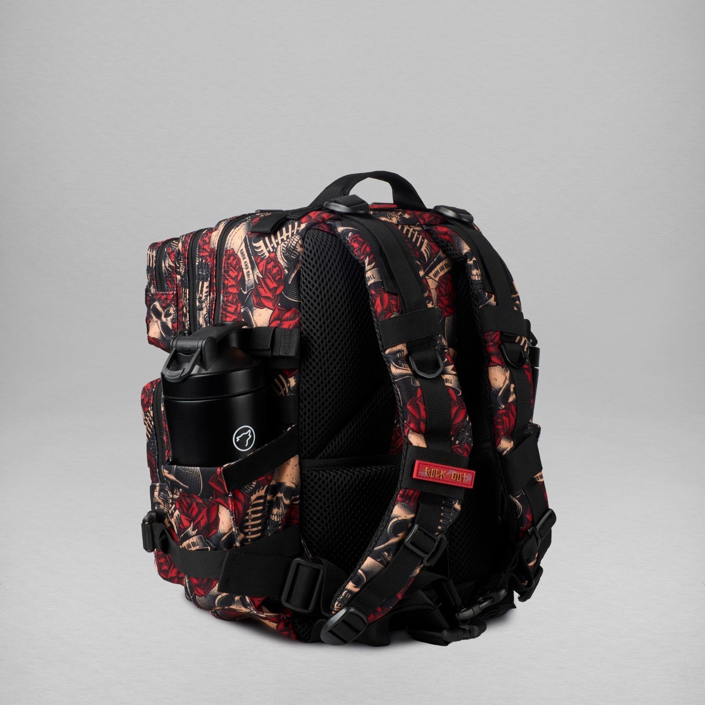 Durable 25L Waterproof Gym Backpack   1000D Oxford, MOLLE Webbing, Laptop Pocket6