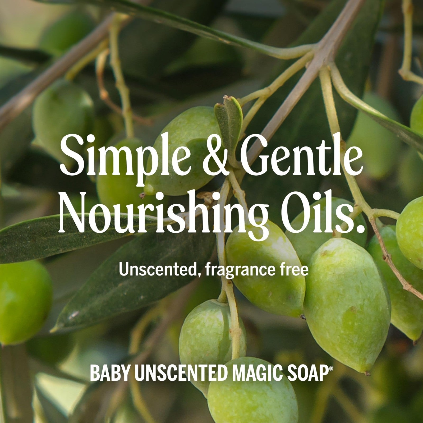 Pure Castile Liquid Soap Refill - Baby Unscented, 32oz 2-Pack, Organic, Vegan, M4