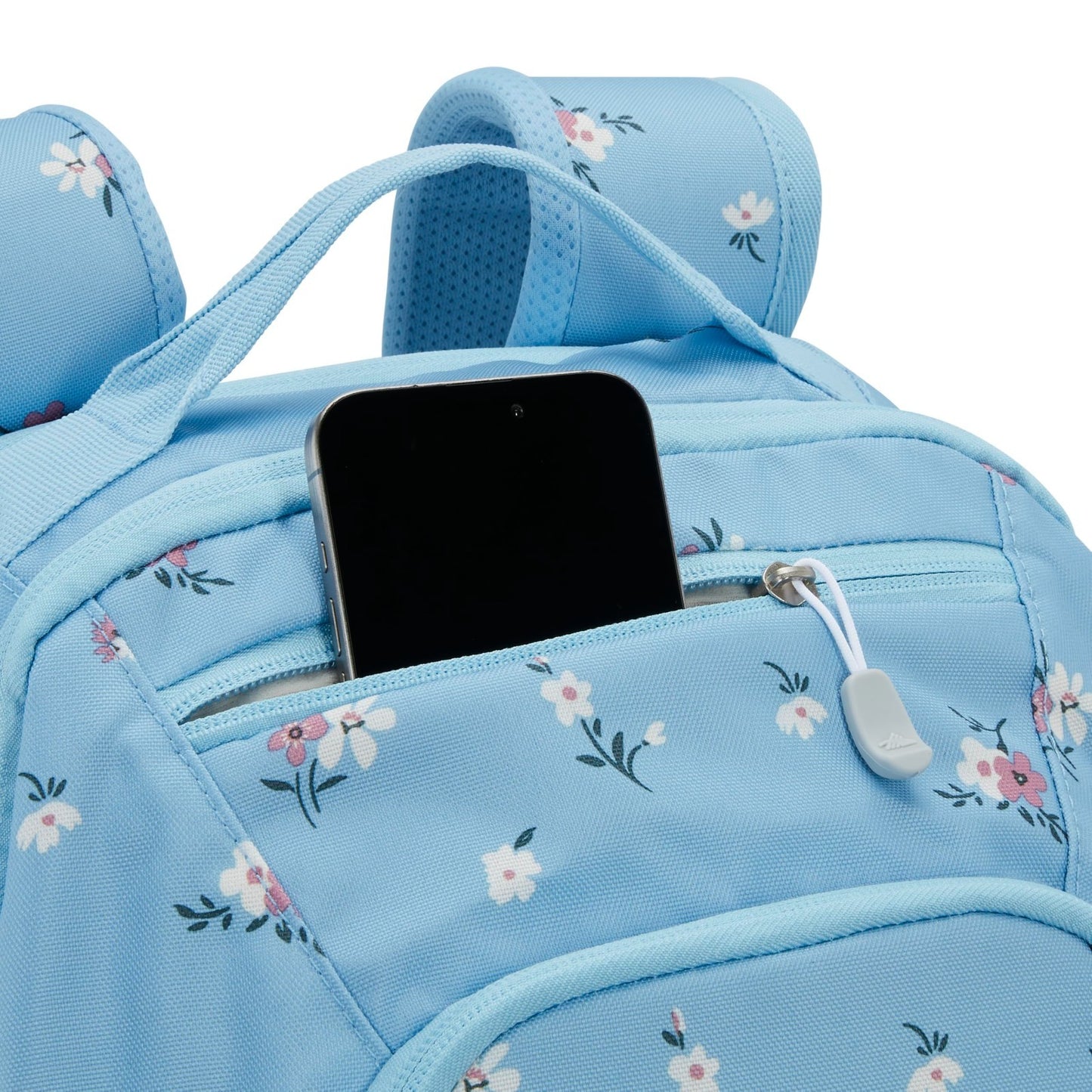 Travel Laptop Backpack with Drop Protection, Tablet Sleeve, Floral/Blue Design3