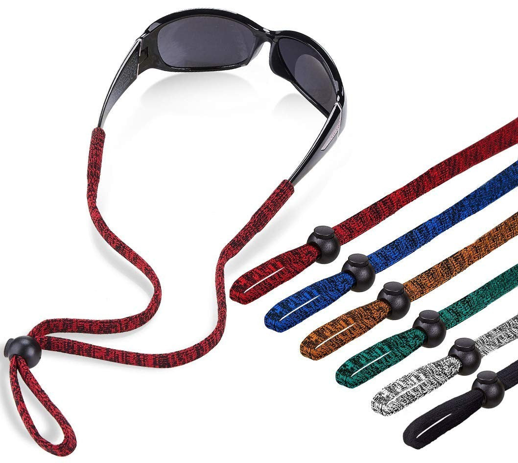 Universal Eyeglass Lanyard - 6-Pack Adjustable Eyewear Retainer Cord for Sports,1