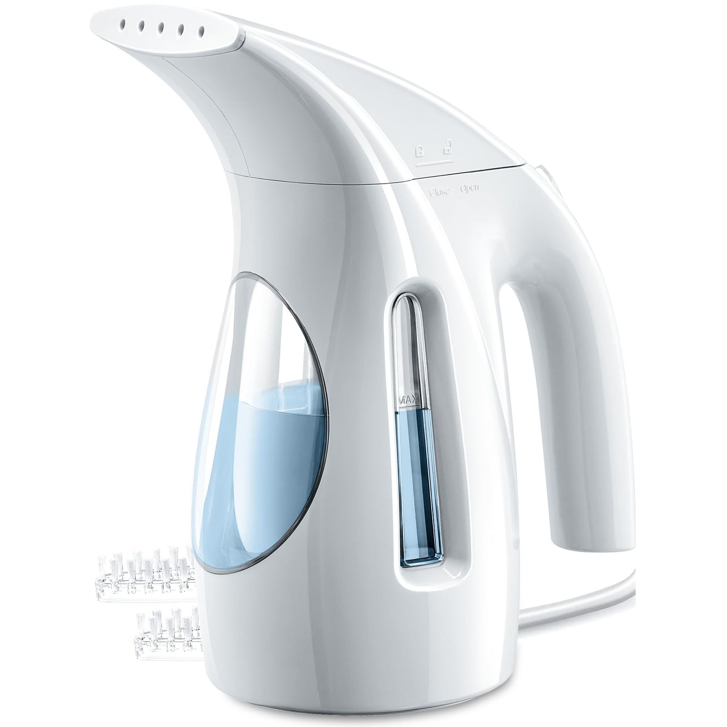 Portable Handheld Clothes Steamer, 1100W Fast Heat, 300ml Capacity, No Leak, Tra1