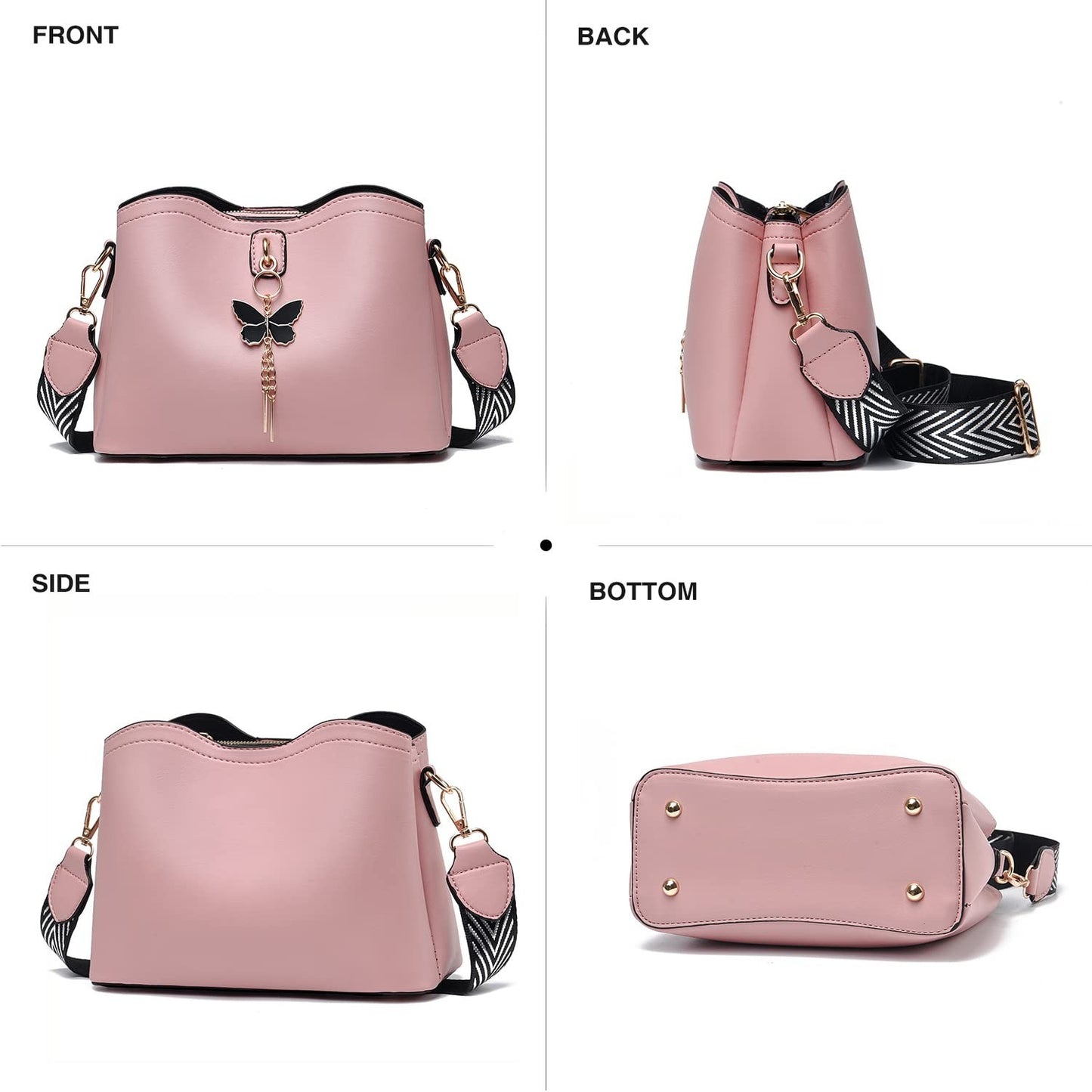 Stylish Lightweight Crossbody Bag for Women & Teens - Fashionable Handbag Purse4