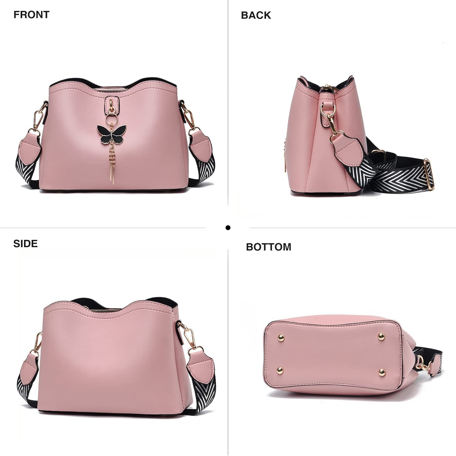 Stylish Lightweight Crossbody Bag for Women & Teens - Fashionable Handbag Purse4
