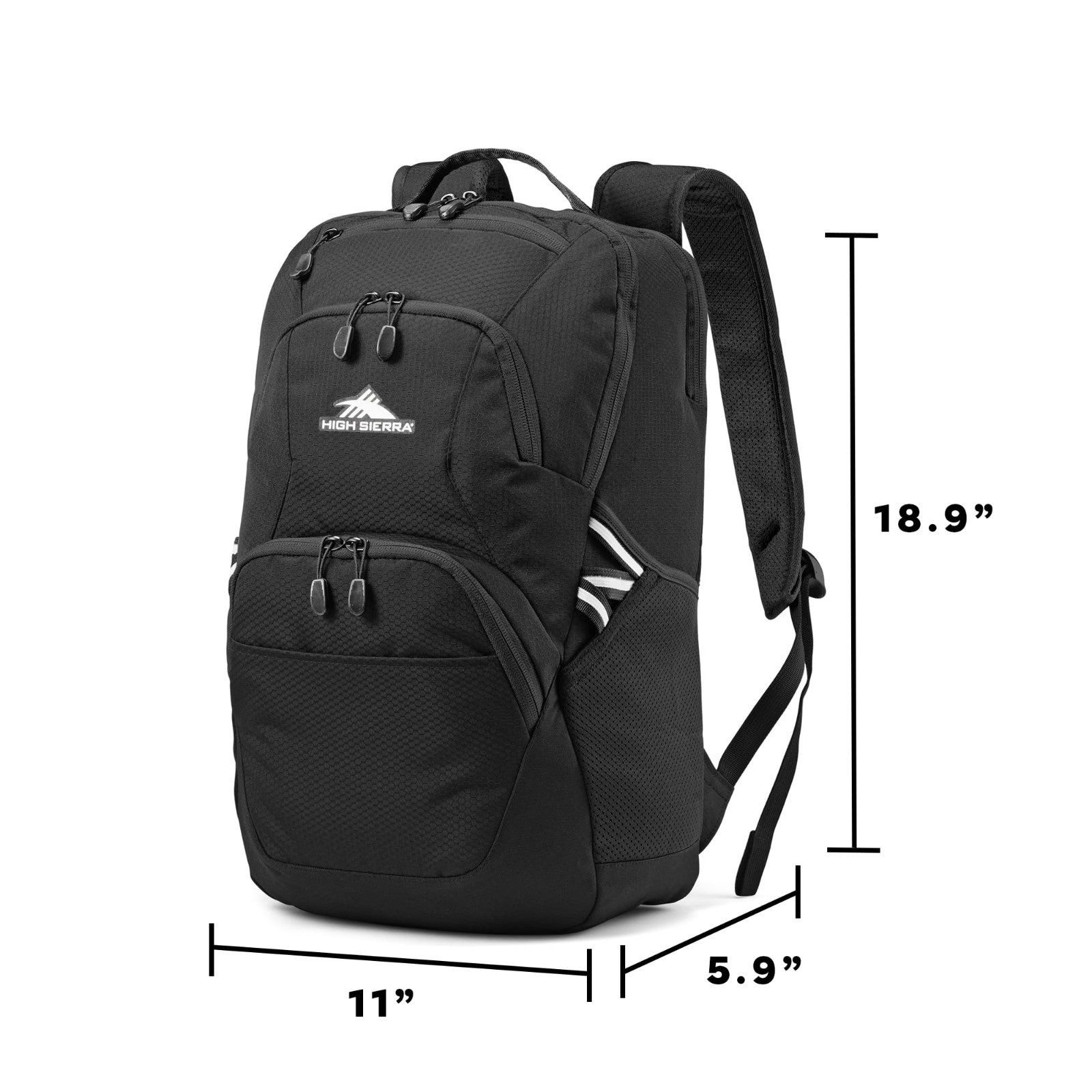 Travel Laptop Backpack with Drop Protection, Tablet Sleeve, Bookbag   Silver Hea2
