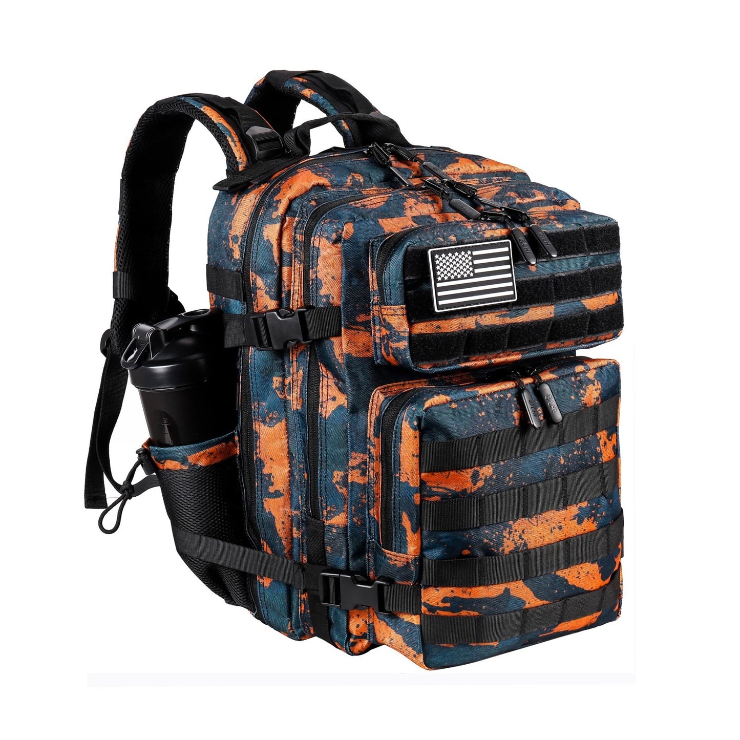 Tactical Military Backpack 25L/35L Army Assault Pack Rucksack with Water Bottle1
