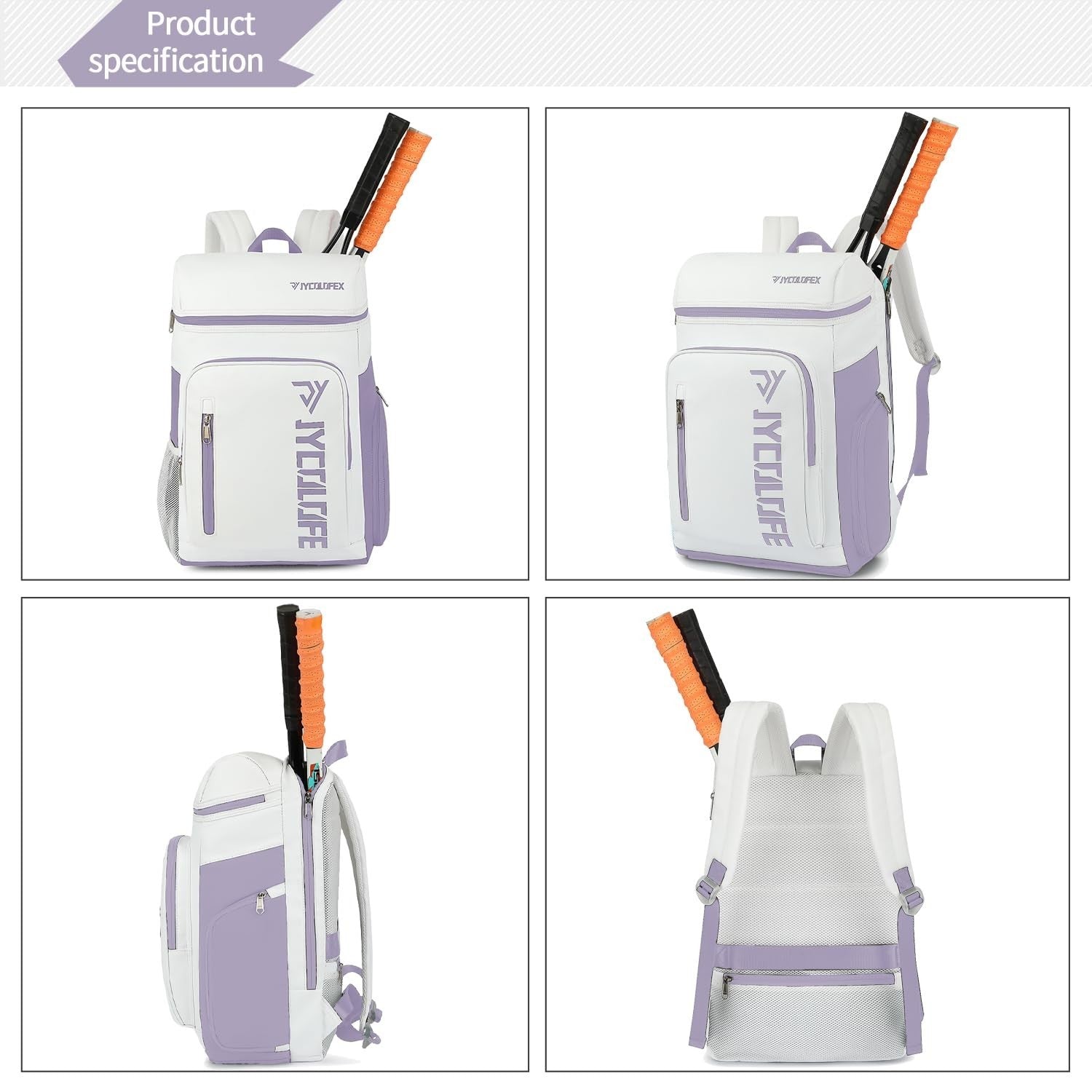 Waterproof Gym Duffel Backpack with Shoe Compartment, 4 Carry Methods, Sports &4