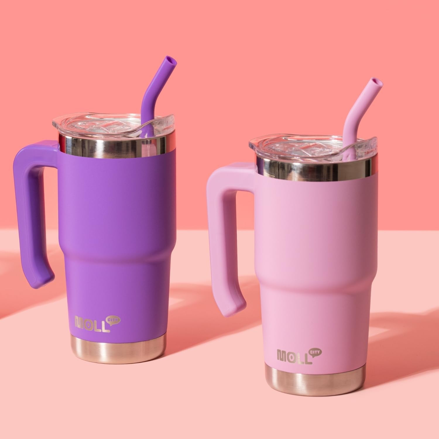 Kids 16oz Stainless Steel Insulated Tumbler Cup with Lid & Straw   Travel Mug (O7