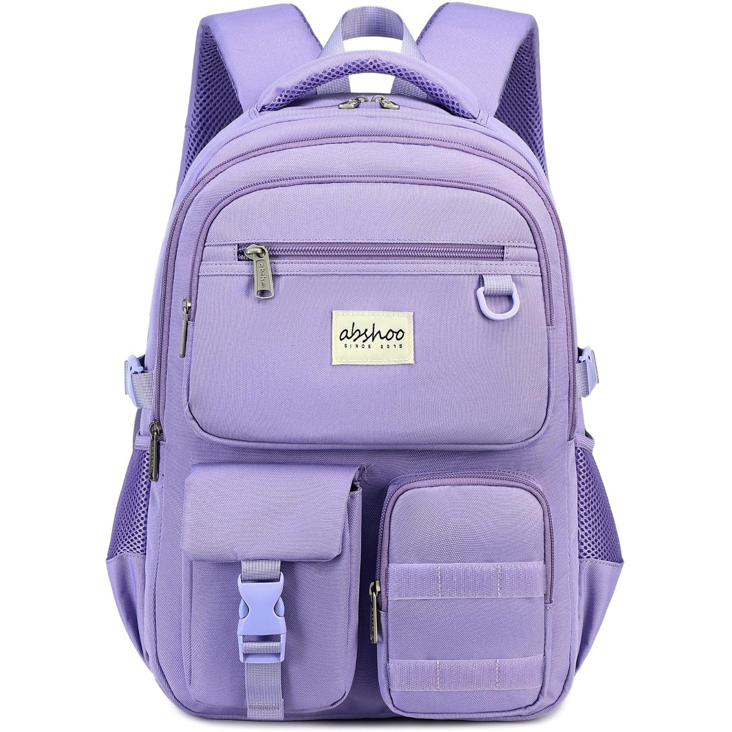 Large Heavy Duty Backpack for School, College, Travel   Multi Pocket Bookbag1