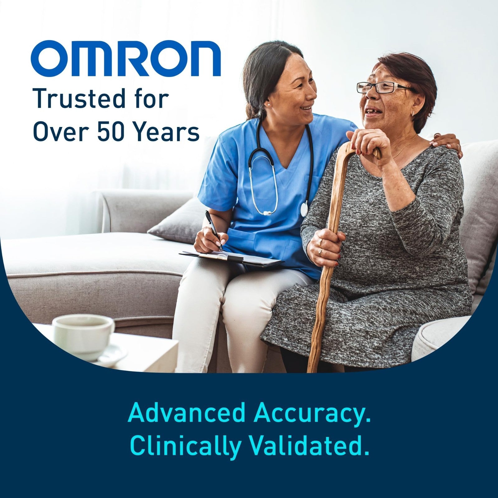 Wireless Wrist Blood Pressure Monitor   Clinically Validated, Home Use, Connect6