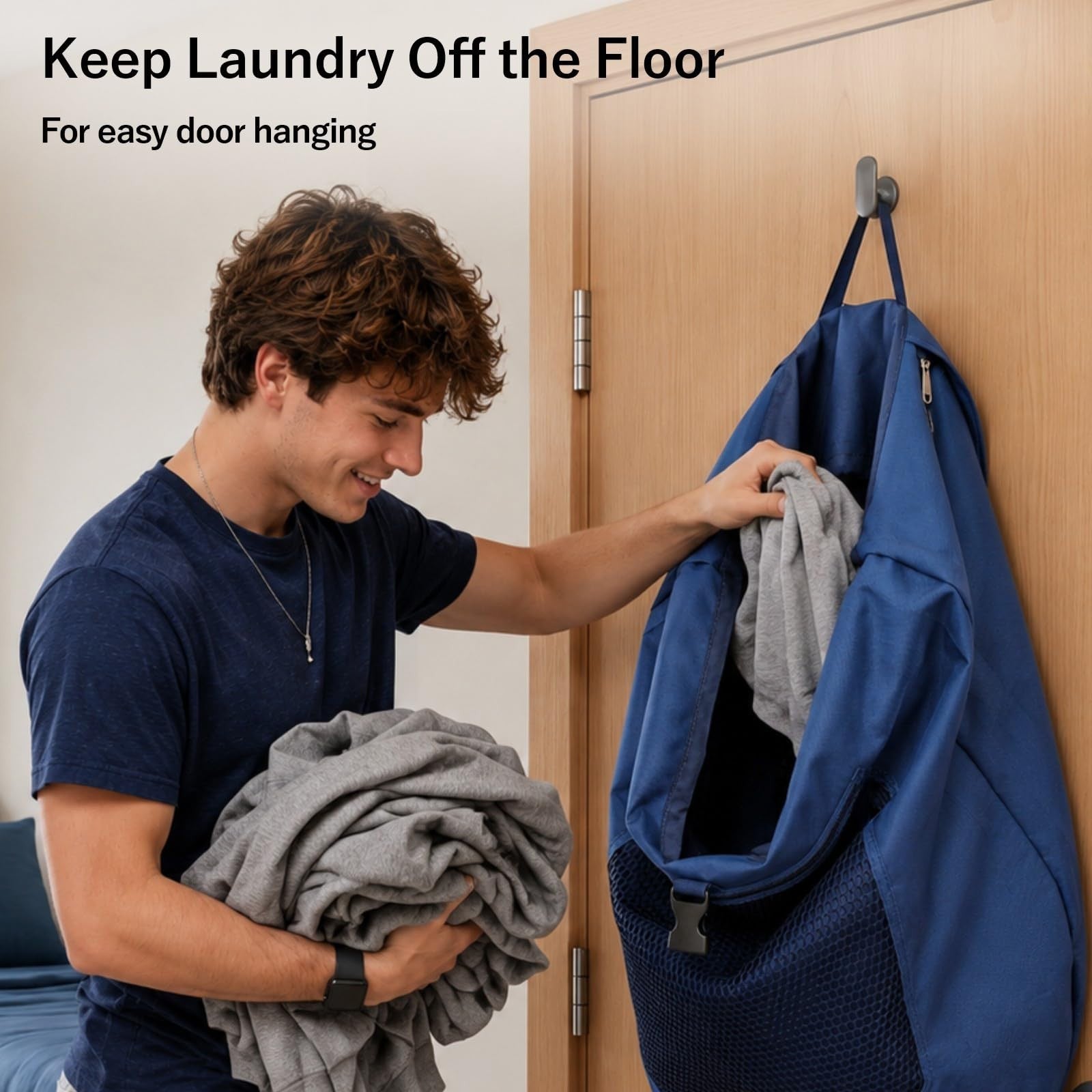 Optimized eBay Title:  "115L Laundry Backpack for College - Heavy-Duty, Wide St3