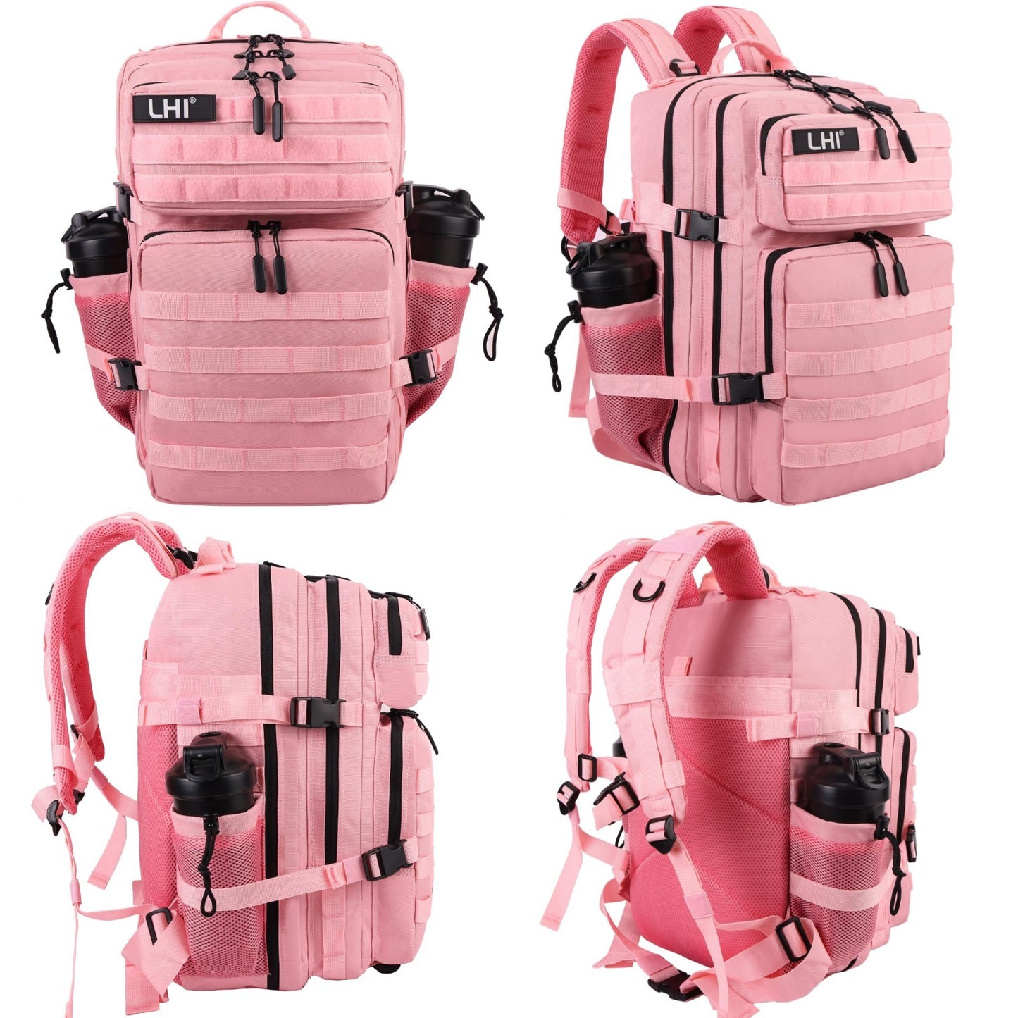 Tactical 45L Military Backpack for Men & Women   3 Day Assault Rucksack, Molle,2