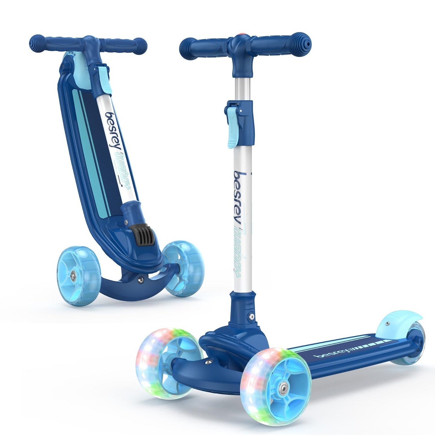 3-Wheel Kids Scooter Ages 3-10, Adjustable Height, Safe & Sturdy Design1