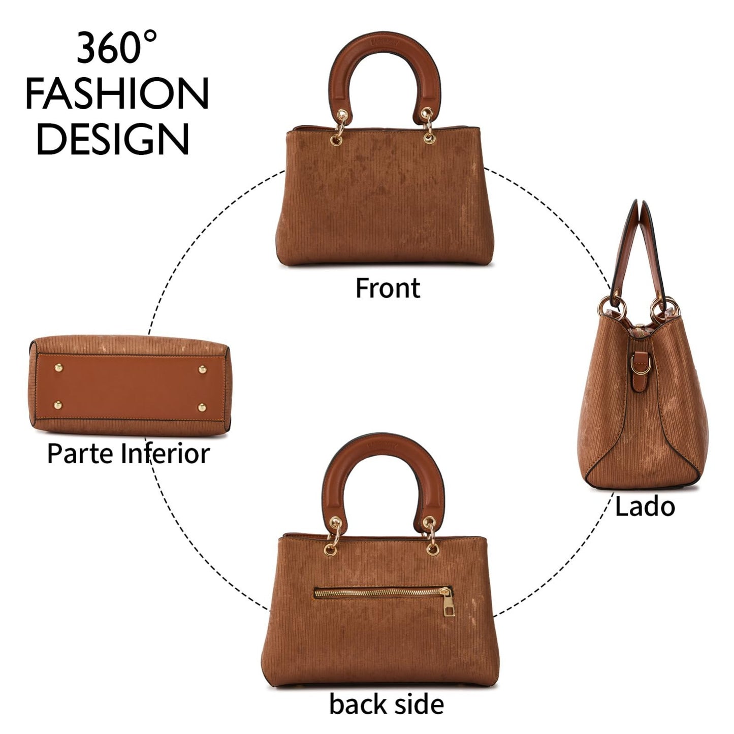 Stylish Tote Bag for Women - Versatile Top Handle Purse & Handbag, Everyday Use3