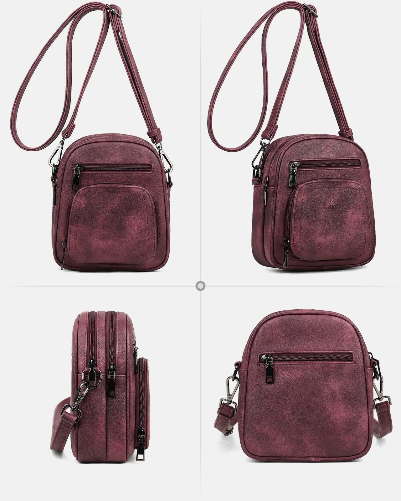 Stylish Small Crossbody Purses for Women, RFID Anti-Theft, 4 Card Slots7