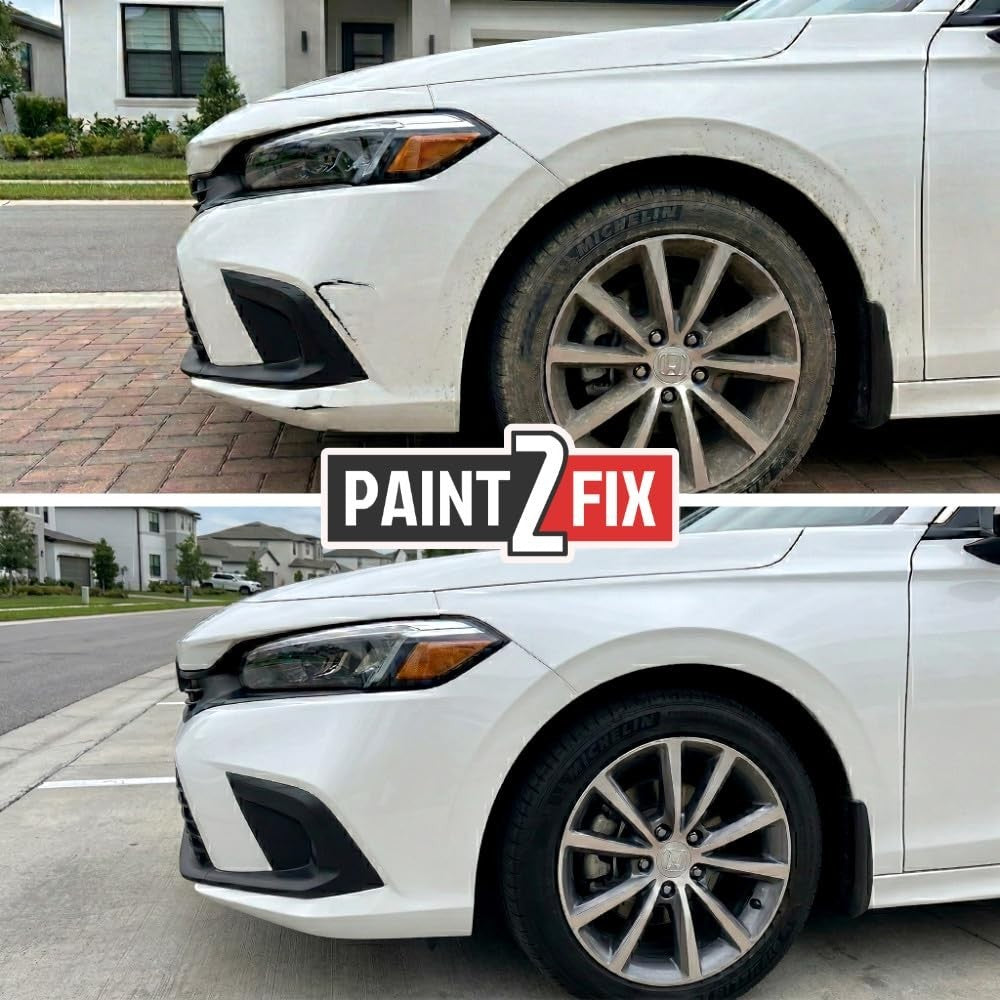 Fusion Orange Touch Up Paint Kit for Chevrolet - 0.84 fl oz, Car Scratch Repair3