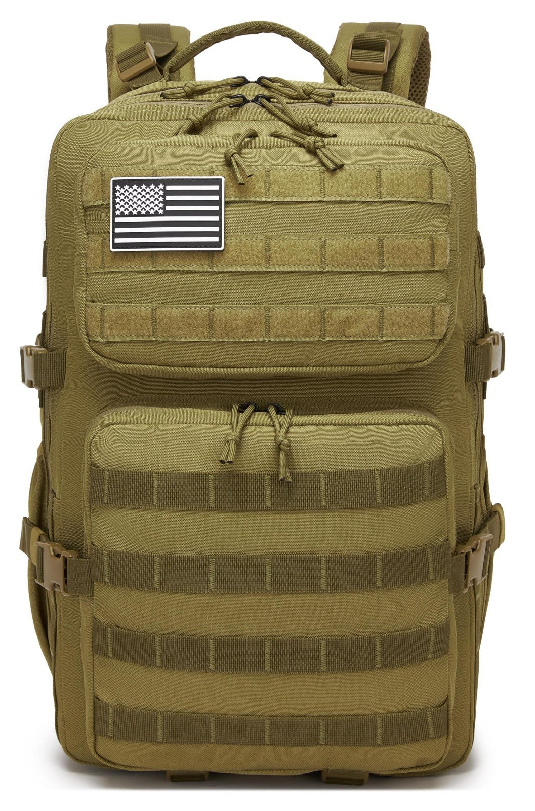Waterproof Military Tactical Backpack   3 Day Assault Pack, Molle Daypack with B2