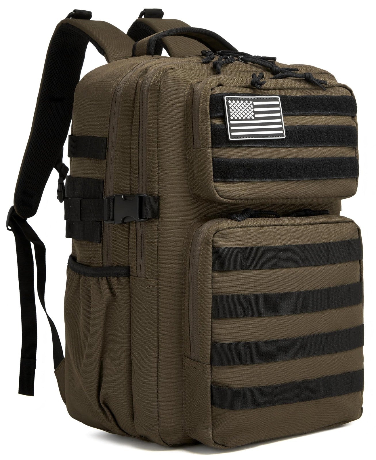 Waterproof Military Tactical Backpack   3 Day Assault Pack, Molle Daypack with B1