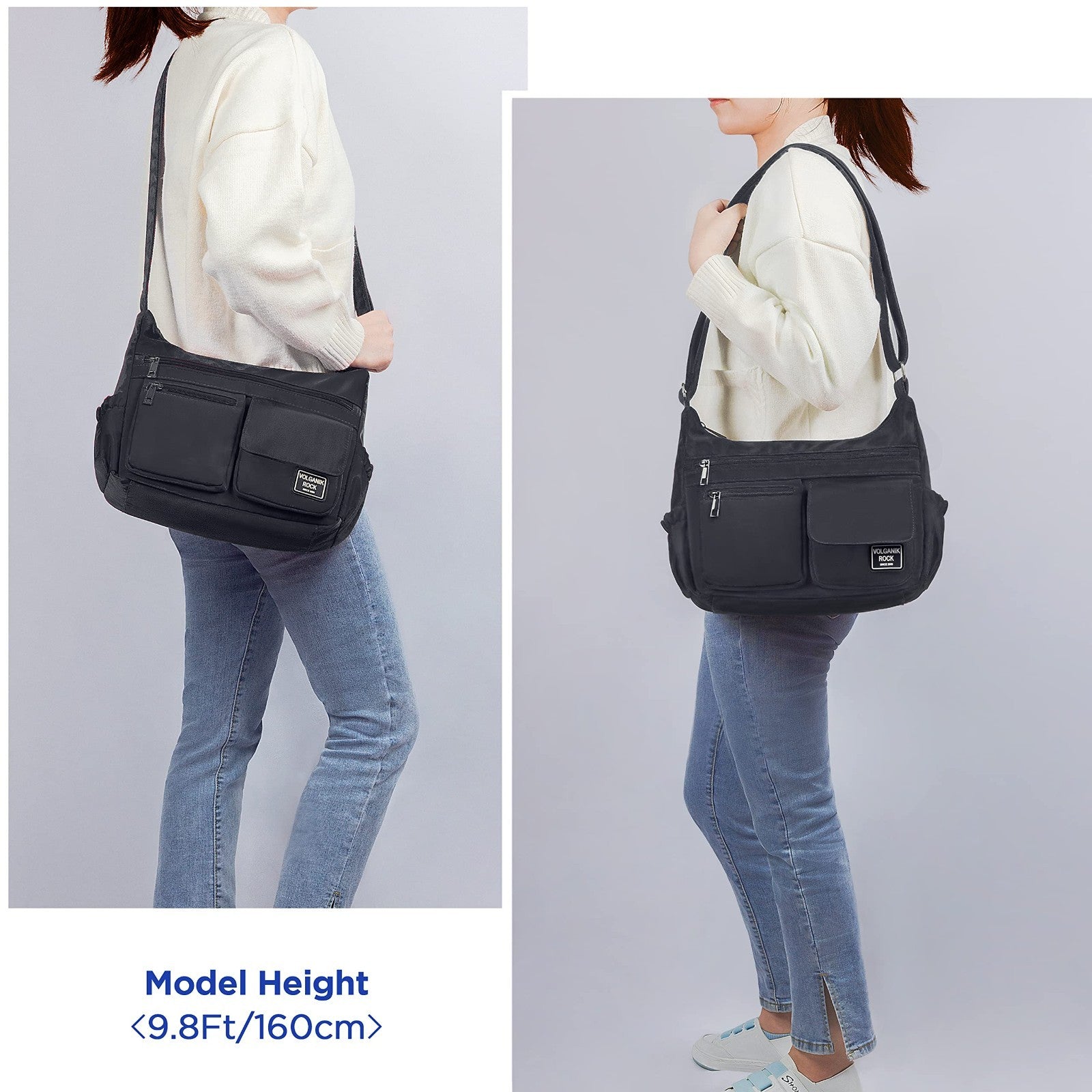 Lightweight Waterproof Crossbody Bag for Women | RFID Travel Shoulder Purse2
