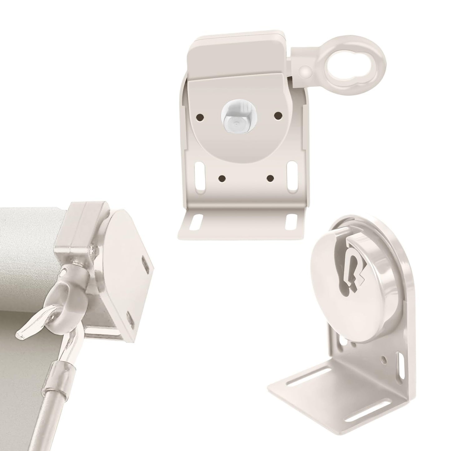 Cordless Crank Kit for Roller Blinds, Outdoor Shade Mounting Bracket, Sun Shade1