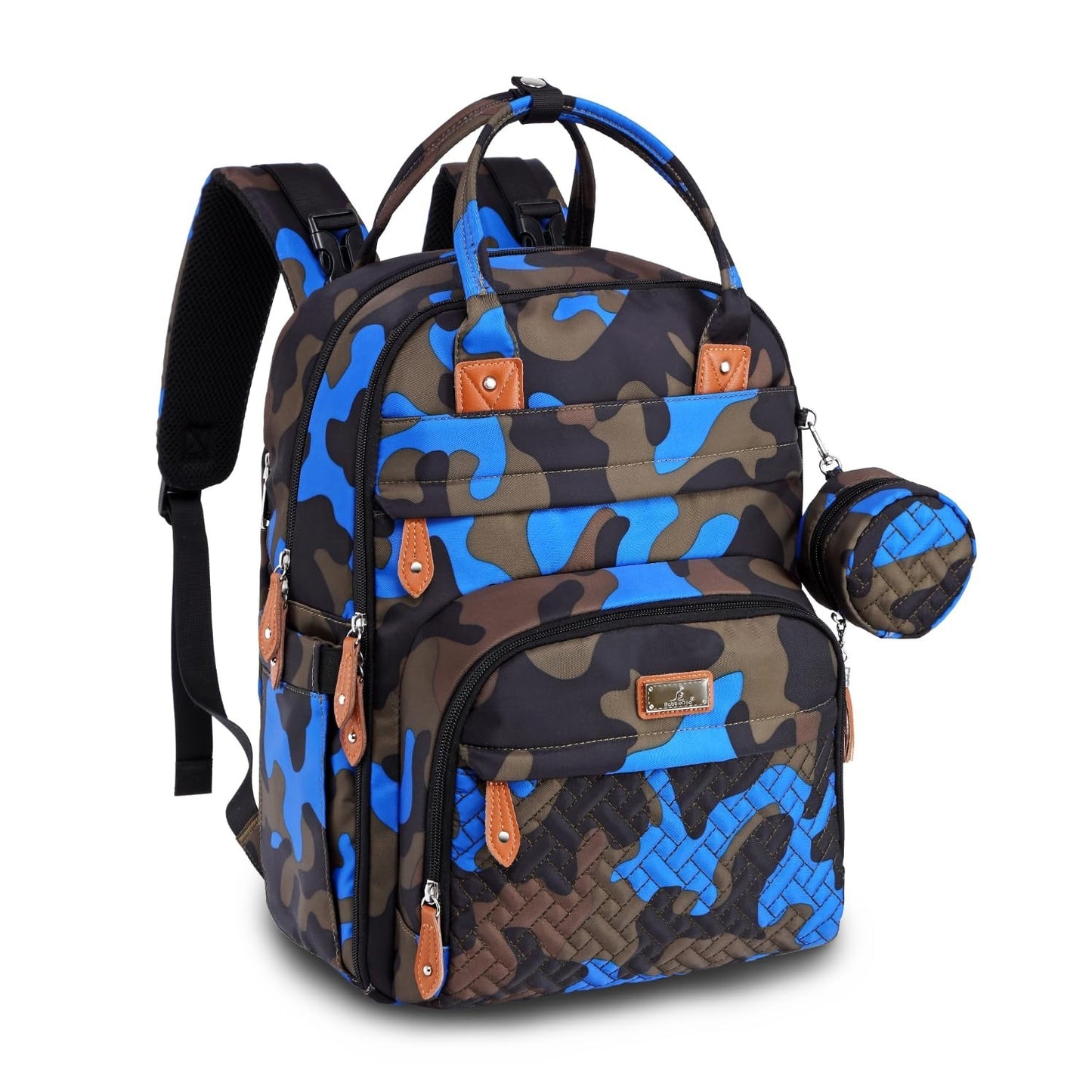 Multi Function Water Resistant Diaper Bag Backpack   Baby Travel Tote, Changing1