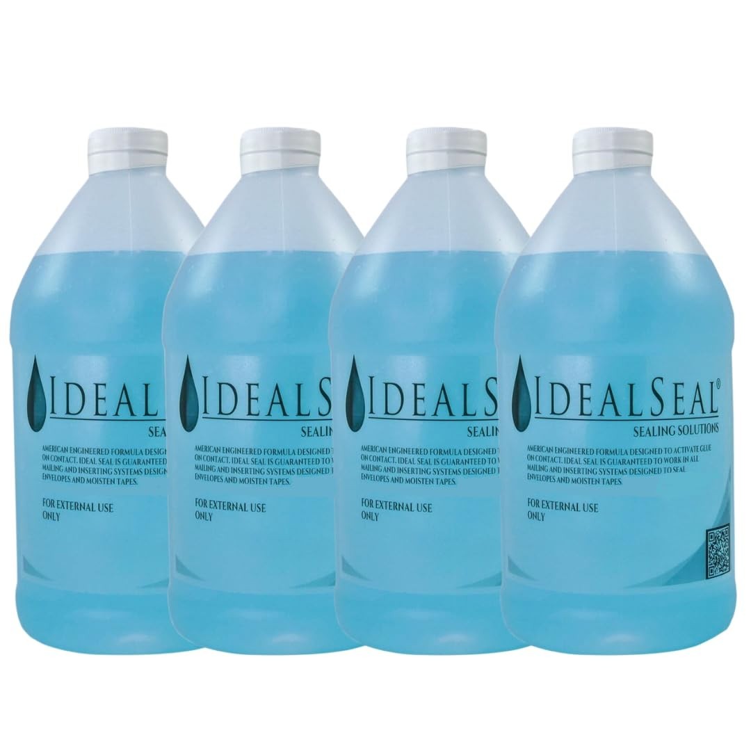 Sealing Solutions for Postage - 4 Half Gallon Containers, Ideal for Shipping & P2