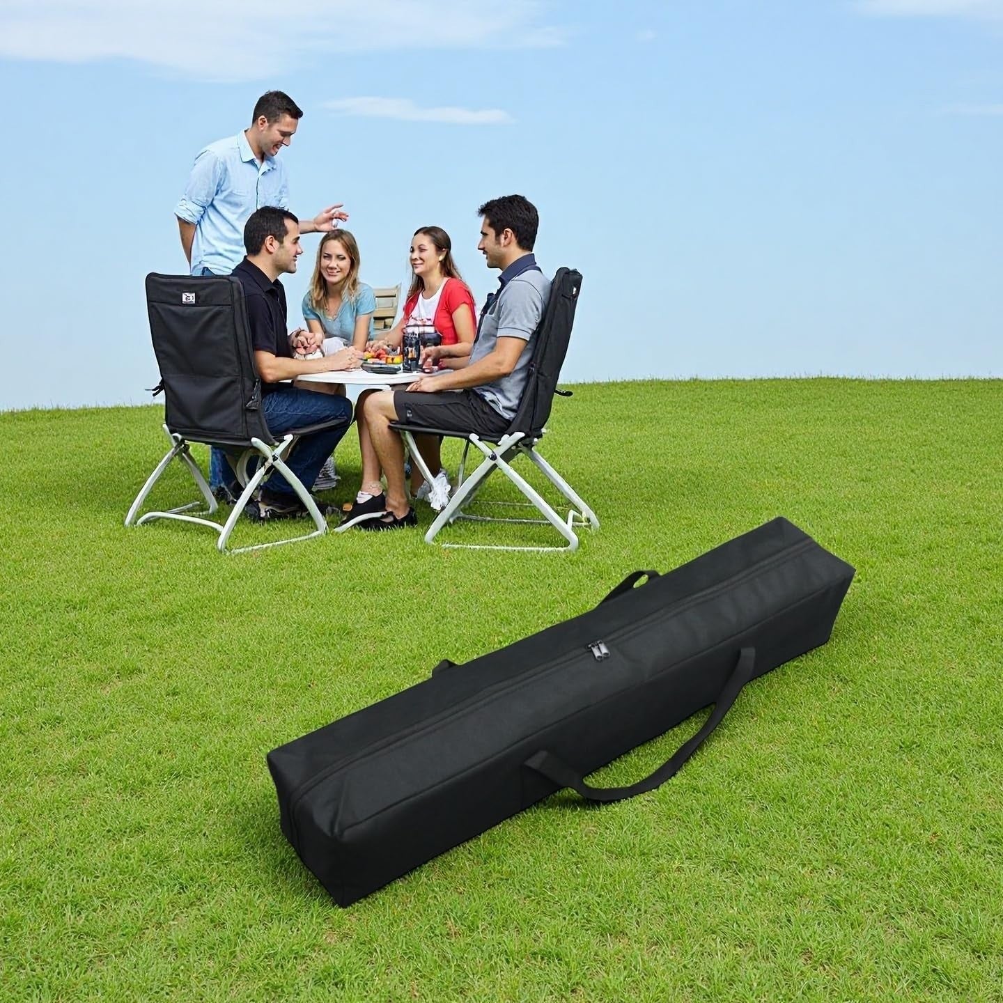 Extra Large Heavy Duty Duffel Bag   Multi Scene Organizer for Tents, Tools & Cha2