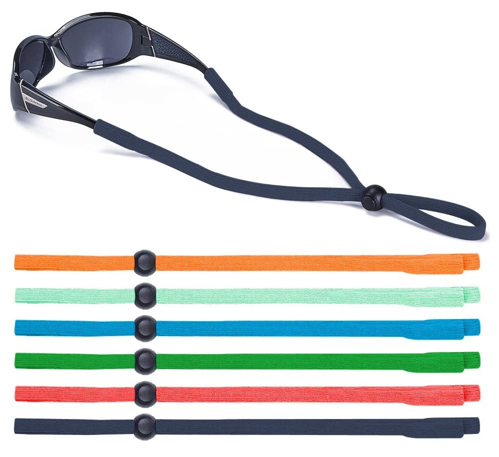 Universal Eyeglass Lanyard - 6-Pack Glasses Strap, Eyewear Retainer Cord for Spo1