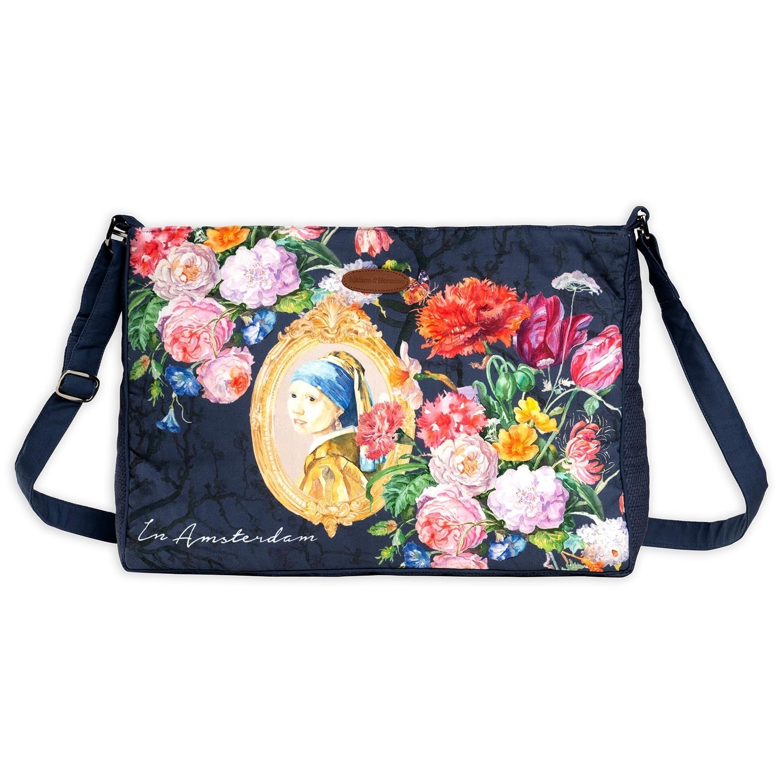 Stylish Women's Cotton Shoulder Handbag   Versatile Tote Bag for Everyday Use0
