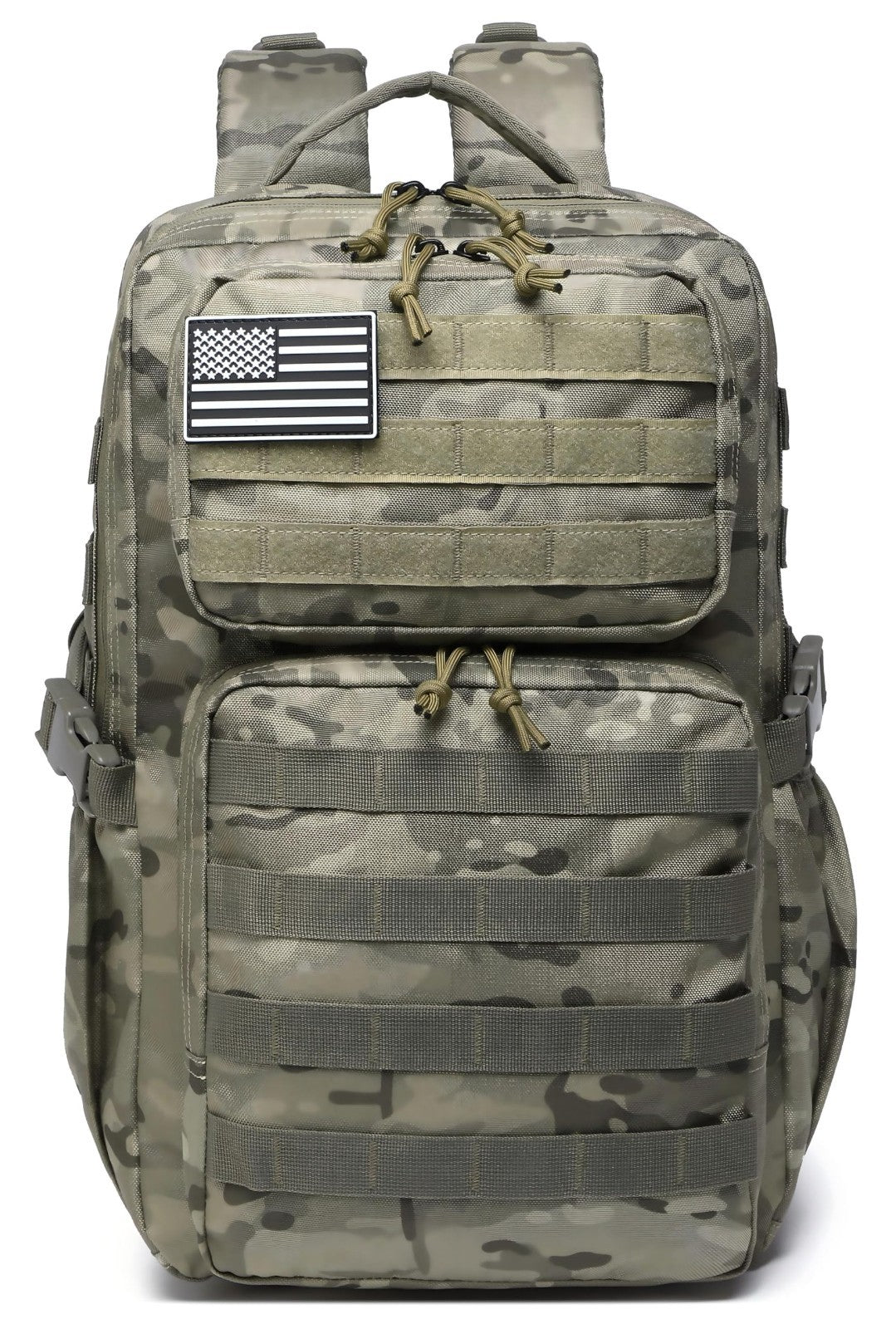 Waterproof Military Tactical Backpack   3 Day Assault Pack, Molle Daypack with W2