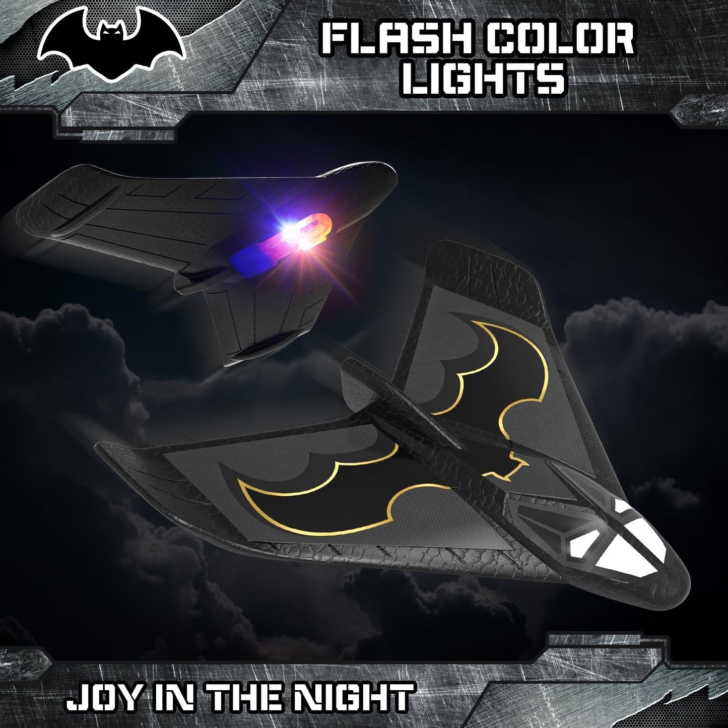 6 Pack LED Foam Airplane Launcher Toys for Kids   Outdoor Flying Fun for Ages 3 4