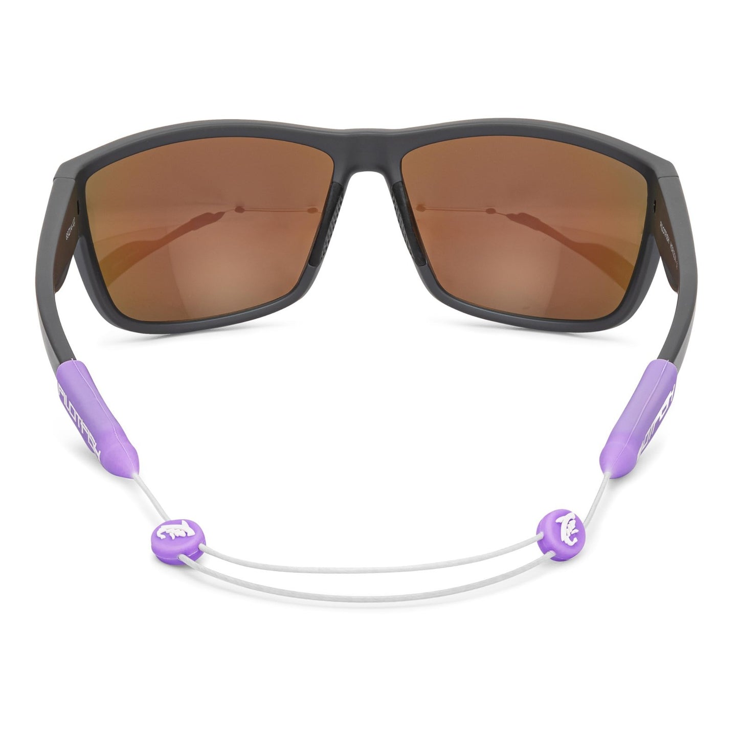 Adjustable Eyewear Retainer Cable Strap for Sunglasses & Glasses - 14" Purple Co2