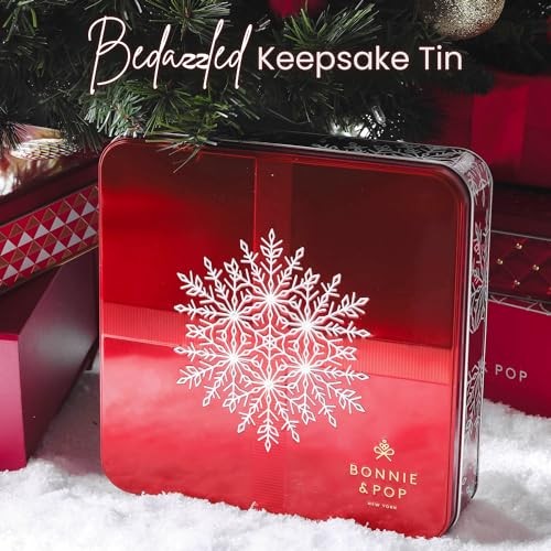 'S Holiday Tin- with Assorted Christmas Chocolate, Nuts, Bark, Truffles – Festiv7