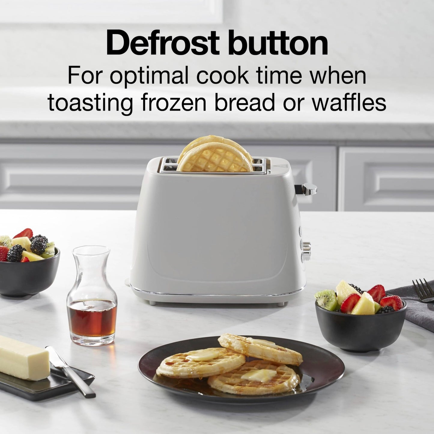 2 Slice Toaster with Bagel & Defrost Functions | 7 Shade Browning Control | Auto4