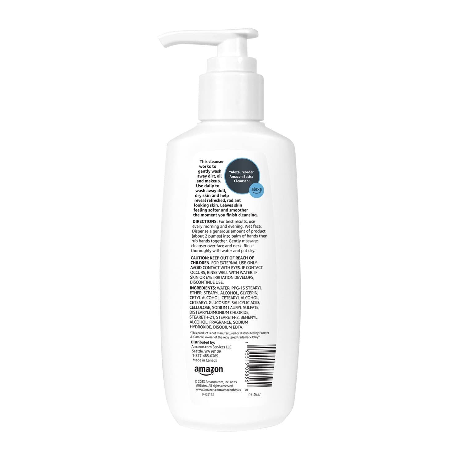 Gentle Exfoliating Face Wash - Daily Replenishing Cleanser, Refreshing, 3 Pack 62