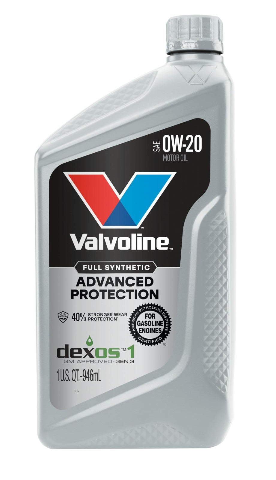 Full Synthetic 0W 20 Motor Oil   1 QT, Case of 6   Advanced Engine Protection2