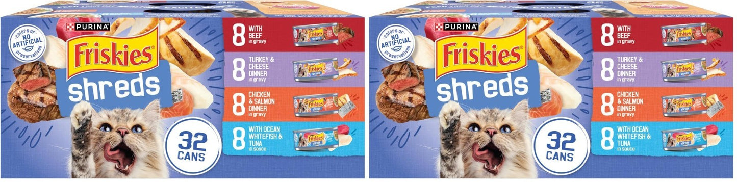 Savory Wet Cat Food Variety Pack   Beef, Turkey, Chicken, Salmon & Tuna   64 Can1