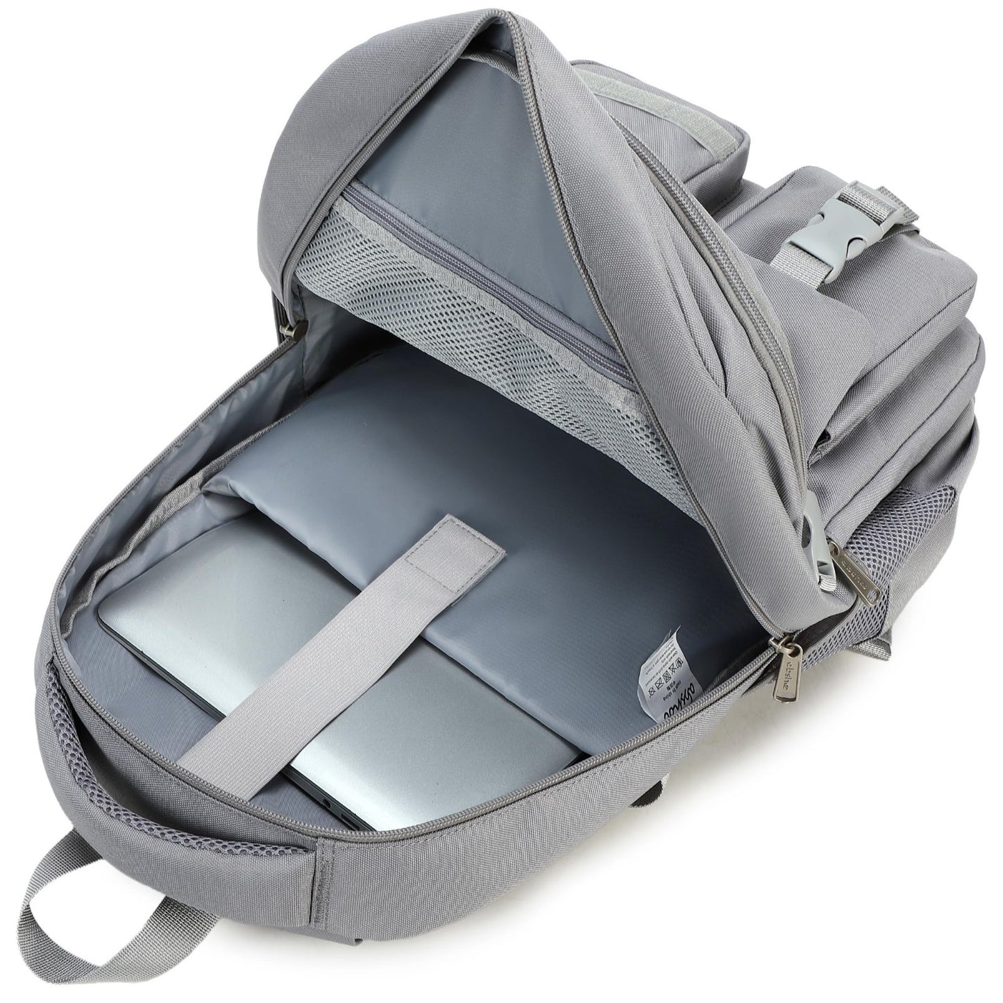 Large Heavy Duty Backpack for School & College   Multi Pocket Travel Bookbag5