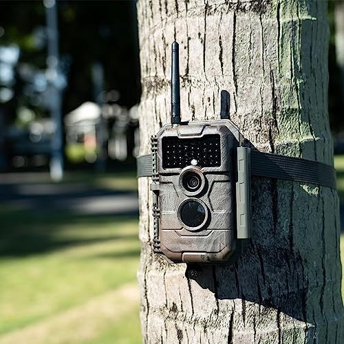 E6 Trail Camera WiFi 48MP 1296P No Glow Night Vision Motion Activated Waterproof1